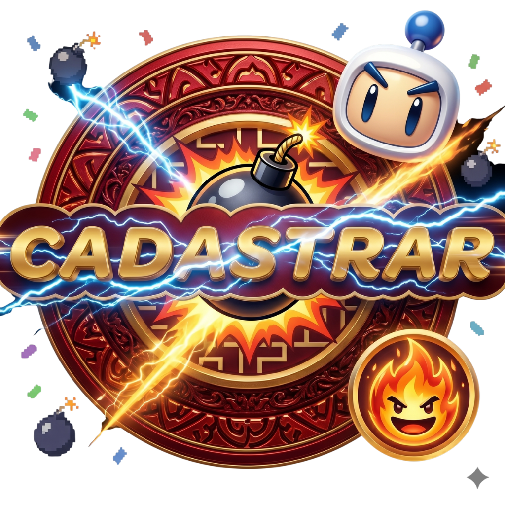 Botão de jogar/cadastrar